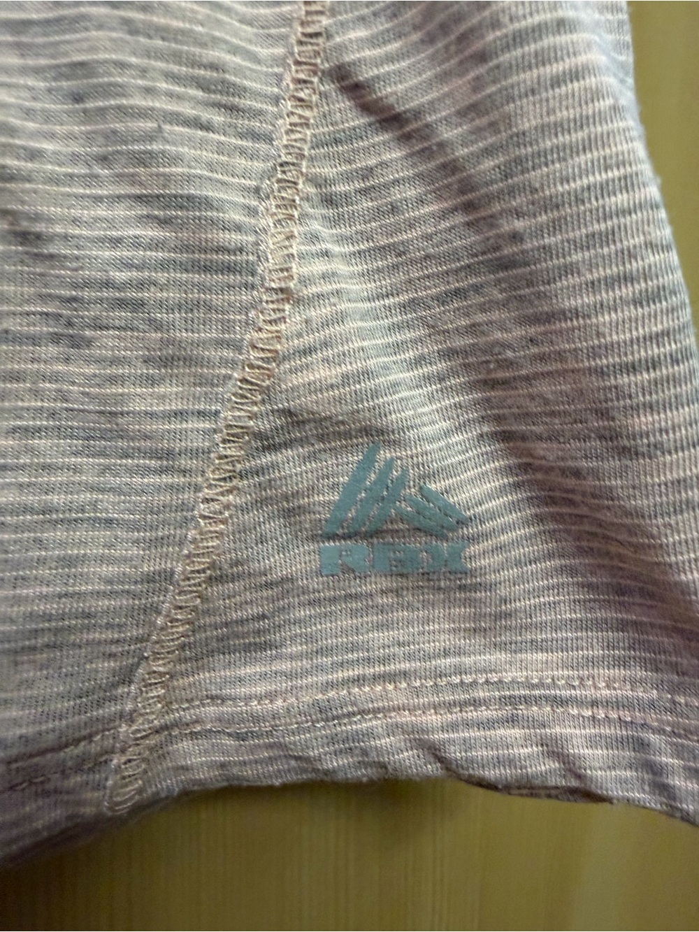 RBX Pink Heathered Racerback Performance Tank - Picture 3 of 6